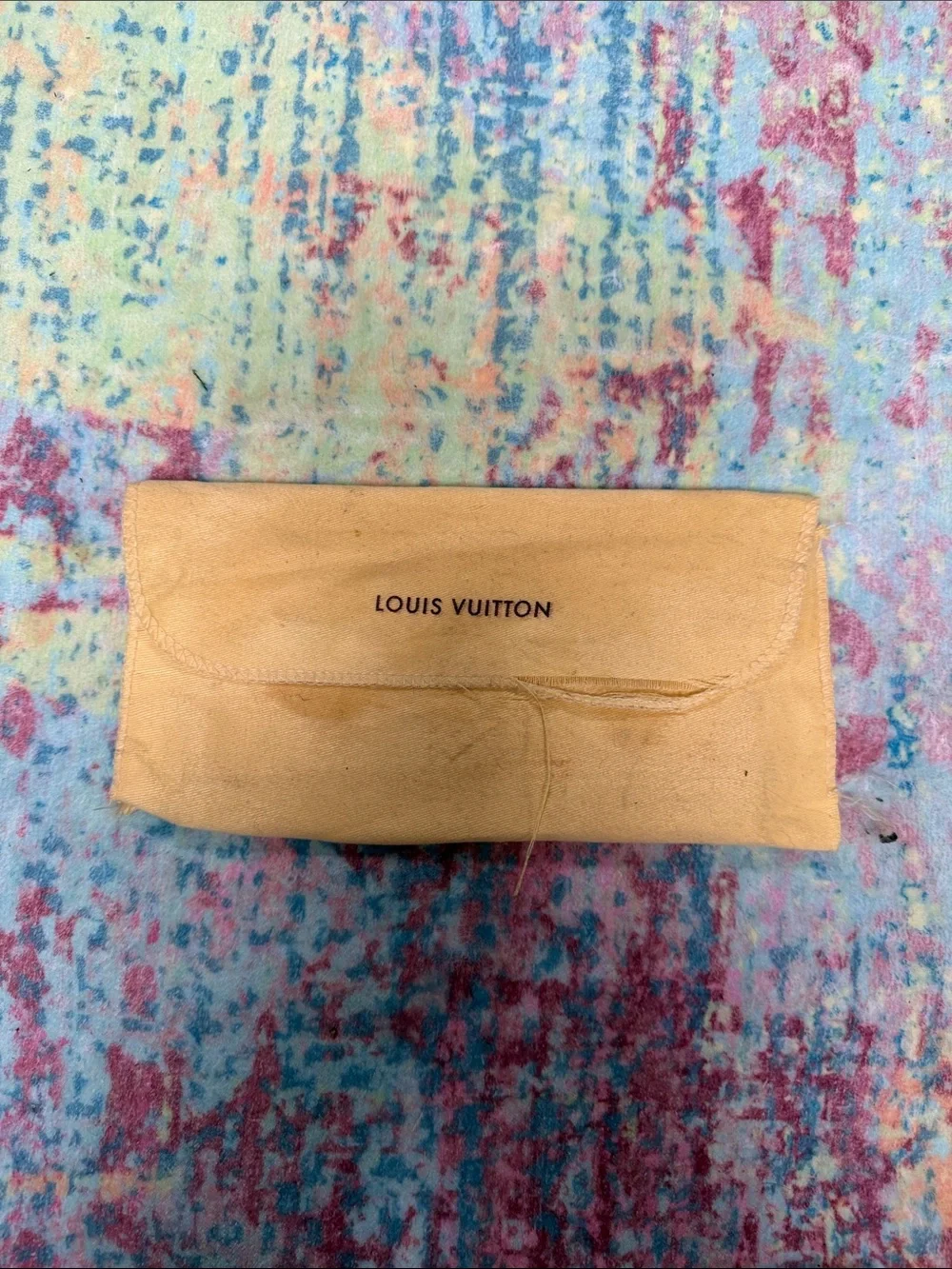 Damier Azur Checkered Wallet - White and Blue
